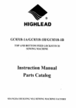 Highlead GC0318 Parts Book Available on CD-ROM